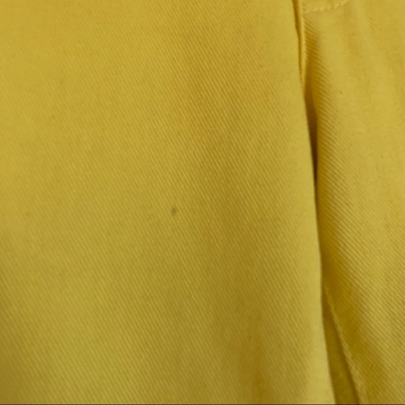 VINTAGE ESCADA YELLOW JEANS SIZE 34 - Picture 7 of 11